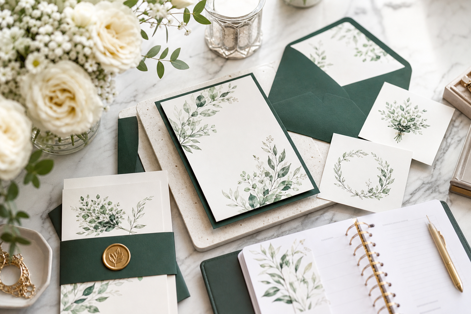 Eden Delight digital stationery collection