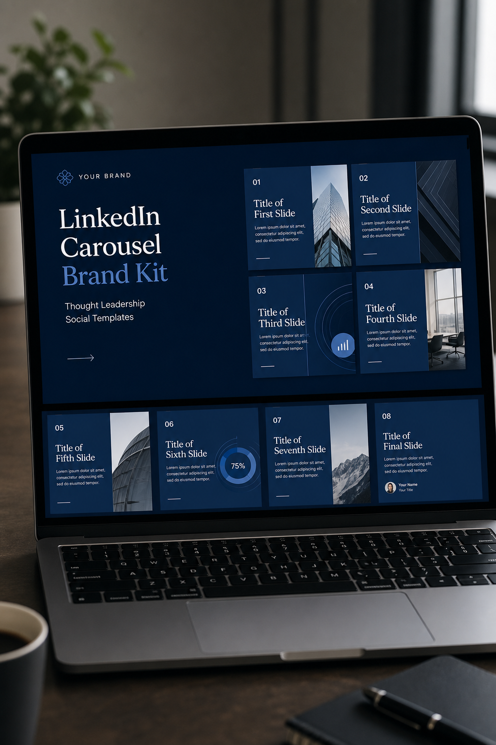 LinkedIn Carousel Brand Kit