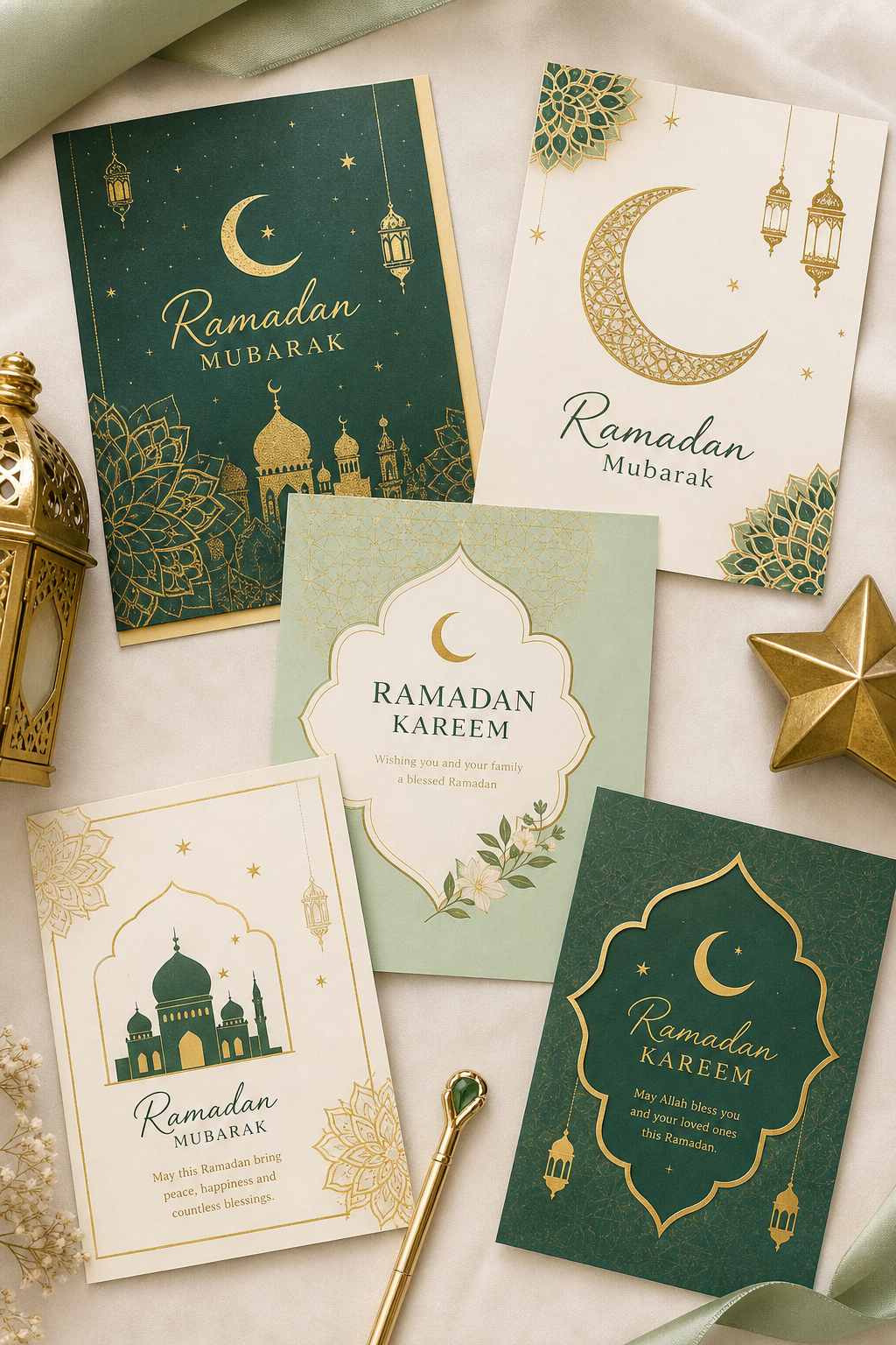 Ramadan Greeting Card Digital Set
